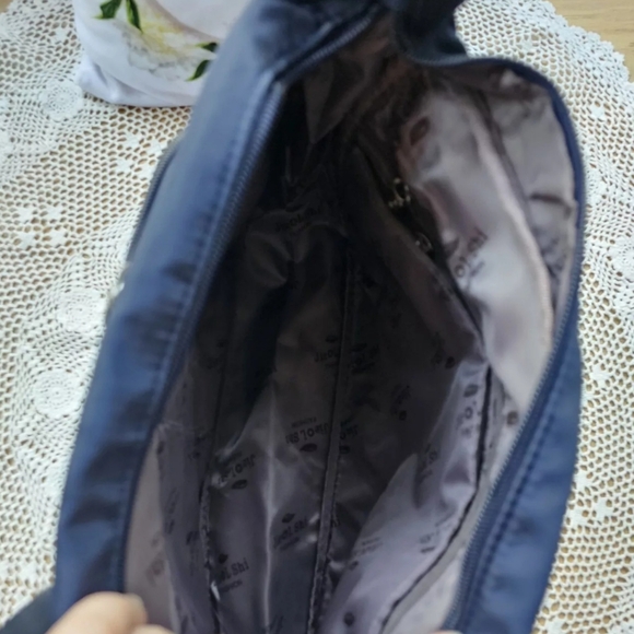 Mintegra Travel Crossbody Navy Blue Roomy Multiple Pockets water battle pocket - Picture 5 of 15